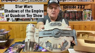 E227 Star Wars Shadows of the Empire Action Figure and Starship Buys at QuadCon Fall 2024 [upl. by Rianon]