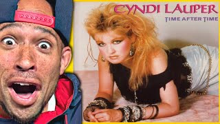 Cyndi Lauper  Time After Time REACTION Damn shorty… [upl. by Swope]