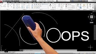 THE POWER OF OOPS  AUTOCAD OOPS COMMAND [upl. by Bernat53]