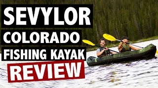 Sevylor Colorado Kayak Review  2 Person Fishing Kayak [upl. by Jaine590]