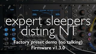 disting NT  New factory preset demo for firmware v130 [upl. by Winograd]