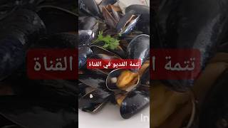 explore بوزروق بالقشدة الطريةLES MOULES Ā LA CRÉME FRĀCHEبلحالبحر [upl. by Chandler]