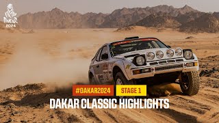 Dakar Classic Highlights  Stage 1  dakar2024 [upl. by Abehshtab852]