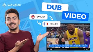 How to Dub A Video  Translate Videos Automatically with AI [upl. by Ahsiket394]