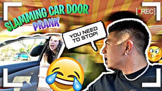 Slamming Door Prank On Boyfriend [upl. by Akenal]