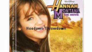 06 Hoedown Throwdown  Miley Cyrus  HM The Movie Soundtrack  Full Album Download [upl. by Anwahsar642]