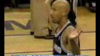 Bruce Bowen kicks Chris Paul down [upl. by Ivey]