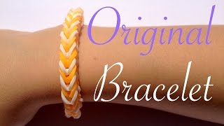 Rainbow Loom  Original French braid Bracelet  Tutorial How to Easy tuto facile français [upl. by Couture905]