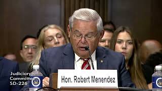 Menendez Introduces Judicial Nominee Semper During Judiciary Committee Hearing [upl. by Gurolinick]