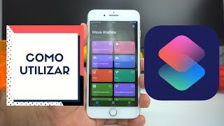 Como Usar o Aplicativo Atalhos no iPhone  Noções Básicas [upl. by Nosilla]