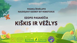 Interaktyvi Ezopo pasakėčia „Kiškis ir vėžlys“ [upl. by Nawaj]