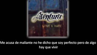 Aventura  La Guerra lyric  letra [upl. by Edwards]