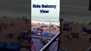 Only 1850 Sea Facing Hotel Puri Best beach front budget hotel of puri Swargodwar best hotel park [upl. by Terrag322]