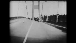 Destruction du Pont de Tacoma en 1940 [upl. by Eenaffit263]