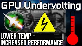 How To Undervolt GPU  Easy Undervolting Guide 2024 [upl. by Ahsiakal]