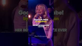 Times Sabrina Carpenter Covered ICONIC Songs sabrina shorts [upl. by Chansoo]