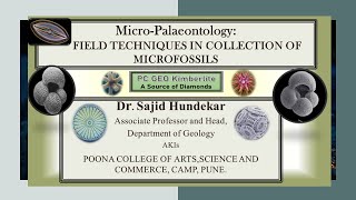 MicroPalaeontology Field Techniques in collection of Microfossils [upl. by Affer469]