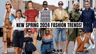 NEW Spring 2024 Fashion Trends You NEED To See [upl. by Assenad]