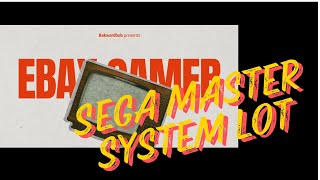 Sega Master System Game Lot 5 Ebay Gamer [upl. by Liahcim]