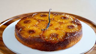 Pineapple UpsideDown Cake – Bruno Albouze [upl. by Olzsal]