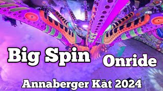 ⁴ᴷ Big Spin  Welte  Onride  Annaberger Kät 2024 [upl. by Hermon300]