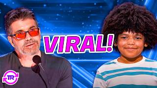 VIRAL 9YearOld Sings Original Song and BLOWS Everyone Away on AGT 2024 [upl. by Suoivatra962]