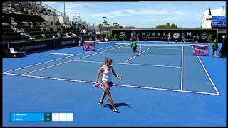 Kiki Bertens vs Annika Beck  Match Highlights [upl. by Omik]