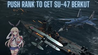 Pushrank to get Sukhoi SU47 Berkut  Modern Warships [upl. by Lleze]