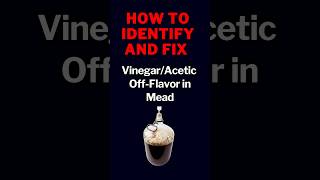 How to Stop Your Mead From Tasting Like Vinegar meadfaults Mead meadmaking [upl. by Japha]