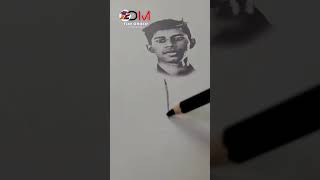 Sanchit Patil Sketch  Art By Ahsan  kidsdrawing3277  art portrait [upl. by Yeleek]