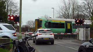 Warblington Level Crossing Hampshire [upl. by Gabor600]