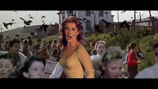 ANNMARGRET sings quotBye Bye Birdiequot in front of the Crow Attack Scene from THE BIRDS [upl. by Olinde424]