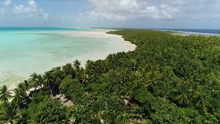 Tarawa Lagoon Capital Island of Kiribati [upl. by Enirual101]