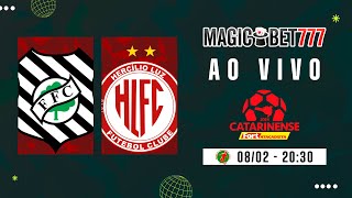 Ao Vivo com Imagens  Figueirense x Hercílio Luz  Catarinense Série A 2024 [upl. by Aratnahs]