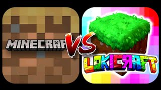 Minecraft Trial VS Lokicraft New Update [upl. by Lasko956]