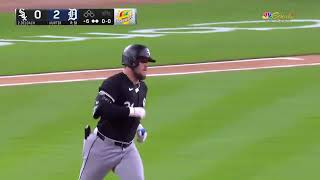 Zach DeLoachs 1st Major League home run [upl. by Aicilav]