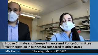 House Climate and Energy Finance and Policy Committee 21722 [upl. by Ginsburg169]