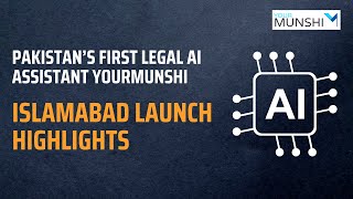 YourMunshi Launch Event at Islamabad Bar Association Islamabad [upl. by Novyert]