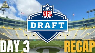 Daily Draft  Packers Day 3 Review [upl. by Hartzel]