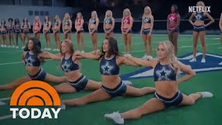 Dallas Cowboy cheerleaders give TODAY a glimpse into training [upl. by Arval534]