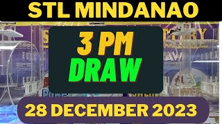 STL Mindanao result today 3pm Live 28 December 2023  Mindanao 3 PM live result [upl. by Meghann160]