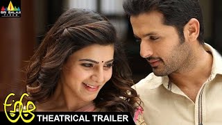 A Aa Movie Theatrical Trailer  Nithiin Samantha Trivikram  Sri Balaji Video [upl. by Nivlem453]