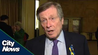 John Tory confirms he will seek third run as Toronto Mayor [upl. by Oralla]