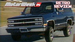 Retro Review 1989 Chevrolet Blazer [upl. by Eckblad]