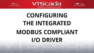 Connecting VTScada to Modbus Compliant PLCs [upl. by Llecrup268]