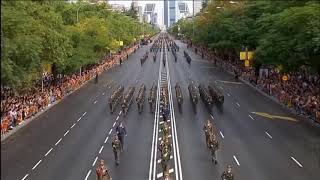 El moderno EJERCITO ESPAÑOL desfila en MADRID  Especial DÍA DE LA HISPANIDAD [upl. by Yttam]