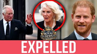 👑 KING CHARLES III DEFINITIVELY EXPELS QUEEN CAMILLA FROM BUCKINGHAM FOR PRINCE HARRY [upl. by Usanis]