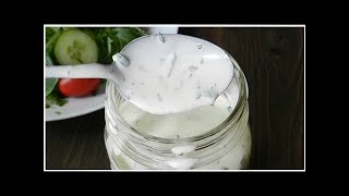 5 Recetas de aderezos cremosos con ingredientes naturales [upl. by Triplett]