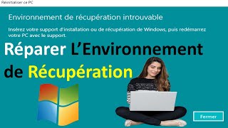 REPARER LENVIRONNEMENT DE RECUPERATION WINDOWS [upl. by Cornelle]