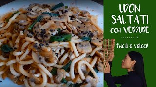 Udon Saltati con Verdure [upl. by Mcfarland1]